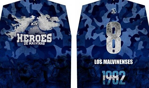 El equipo de los Malvinenses estrena camiseta