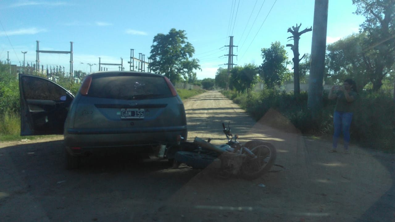 Un herido en accidente de tránsito